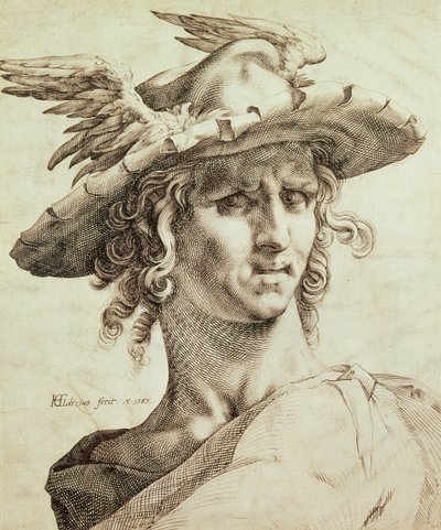 Mercury by Hendrik Goltzius